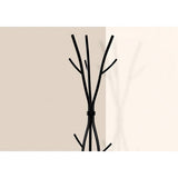 74-inch Freestanding Black Metal Coat Rack Entryway Hall Tree Umbrella Stand