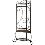 Corner Metal Hall Tree Entryway Coat Rack Upholstered Storage Bench Shoe Rack