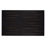Farmhouse 32 x 48 inch Dining Table in Antique Black Wood Finish