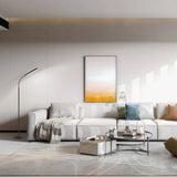 Black Modern 68-inch LED Dimmable Floor Lamp with Remote - Accent/Reading Light