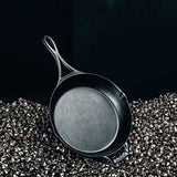 Black 2 Piece Lightweight Cast Iron Skillet Set -  Made in USA