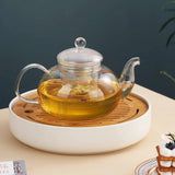 1,000 ml/33.8 oz Glass Teapot with Detachable Infuser