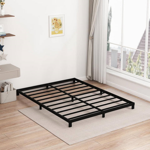 California King 5-inch Heavy Duty Metal Bed Frame with 3,000 lb. Weight Capacity