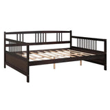 Full size Daybed in Dark Brown Wood Finish