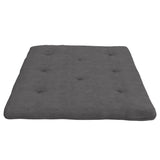 Full size 6-inch Thick Futon Mattress in Grey