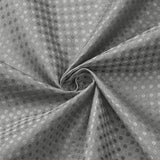 72"W x 78"H Grey Waffle Textured 3 in 1 Shower Curtain Set