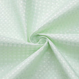 72"W x 72"H Mint Green Waffle Textured Shower Curtain Set with Liner