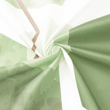 72"W x 72"H Abstract Green Geometric Polyester Shower Curtain