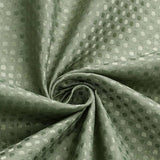 72"W x 78"H Sage Green Waffle Textured 3 in 1 Shower Curtain Set