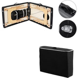 Black Adjustable Portable Massage Folding Table