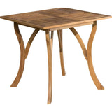 Outdoor Solid Wood 31.5 inch Square Patio Dining Table