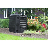 Black Composter 100-Gallon Compost Bin for Home Composting