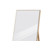 Gold Large Full Length Leaning Wall or Hanging Mirror