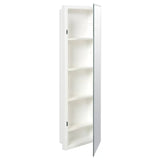 Narrow Bathroom Medicine Cabinet Frameless Mirror 12 x 36 inch