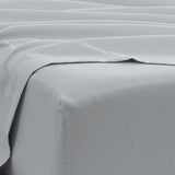 Full size Grey 6 Piece Wrinkle Resistant Microfiber Polyester Sheet Set