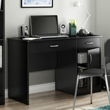 Home Office Work Desk in Black Finish