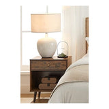 FarmHouse Retro Brown 1 Storage Drawer Nightstand