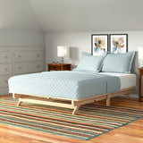 Farmhouse Queen Size Solid Wood Platform Bed Made in USA