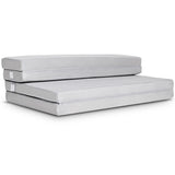 Queen size 4-inch Thick Folding Guest Bed Mattress