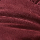 Twin Plush Sherpa Reversible Micro Suede Comforter Set in Marron