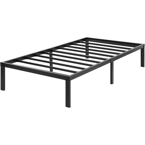 Twin size 16-inch Heavy Duty Metal Bed Frame with 3,000 lbs Weight Capacity